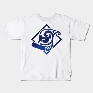Genshin Impact Xingqiu Emblem - Constellation Kids T-Shirt
